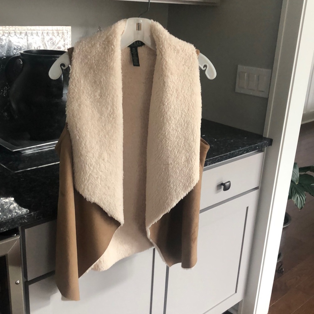 Vest • Faux Suede • NEW